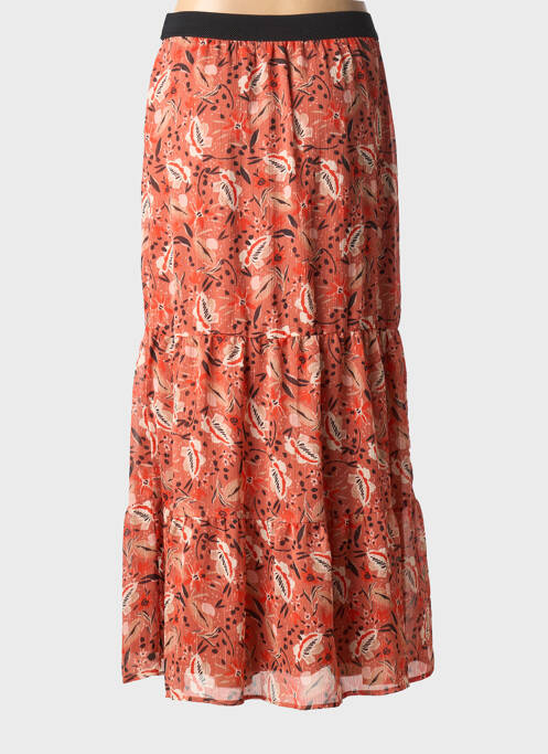 Fustă lungă portocaliu GARCIA femeie