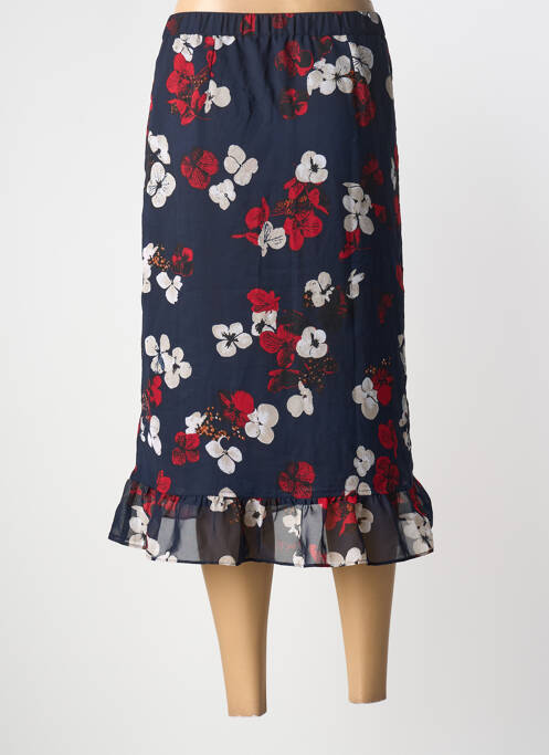 Fustă midi albastru SIGNATURE femeie