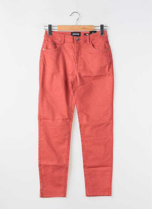 Pantalon slim portocaliu JENSEN femeie