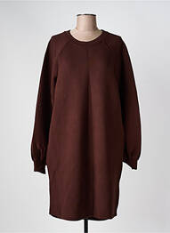 Rochie midi mâneci lungi mâneci lungi maro COSTER COPENHAGEN femeie