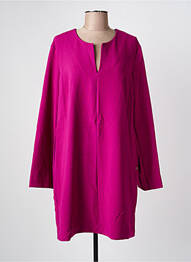 Rochie scurtă mâneci lungi mâneci lungi violet OTTOD'AME femeie