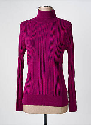 Pulover cu guler înalt violet KING LOUIE femeie