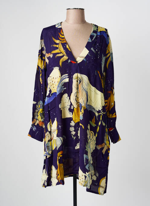 Rochie scurtă violet HOD femeie