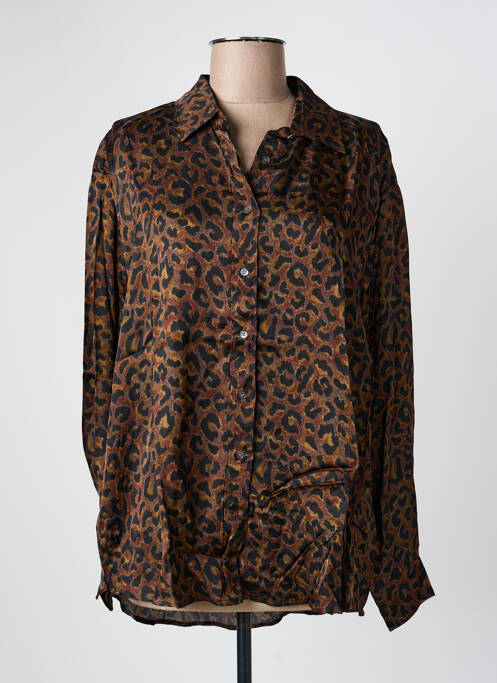 Cămașă maro HARTFORD femeie