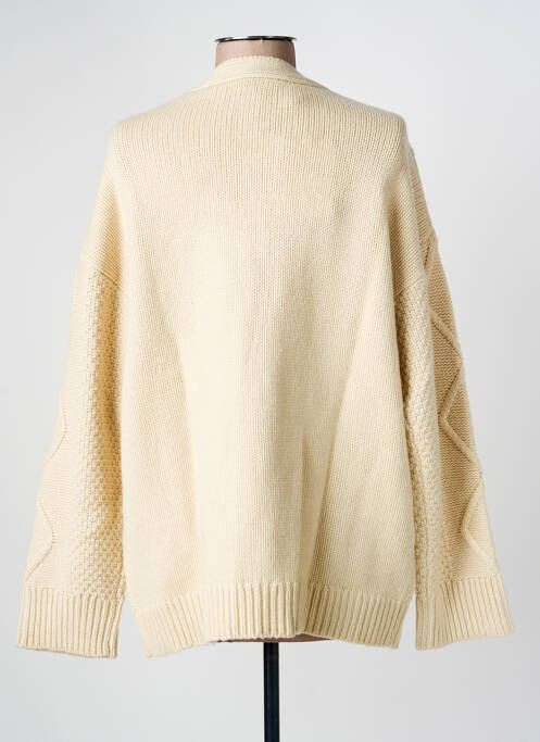 Vestă cu mâneci lungi bej SWILDENS femeie