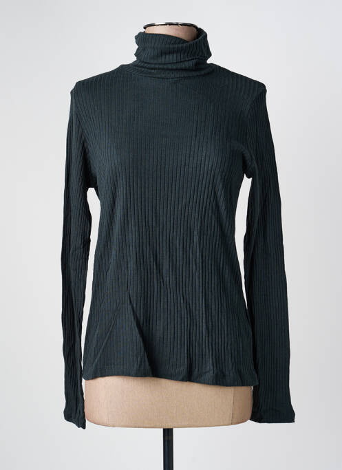 Pulover cu guler înalt gri MAJESTIC FILATURES femeie