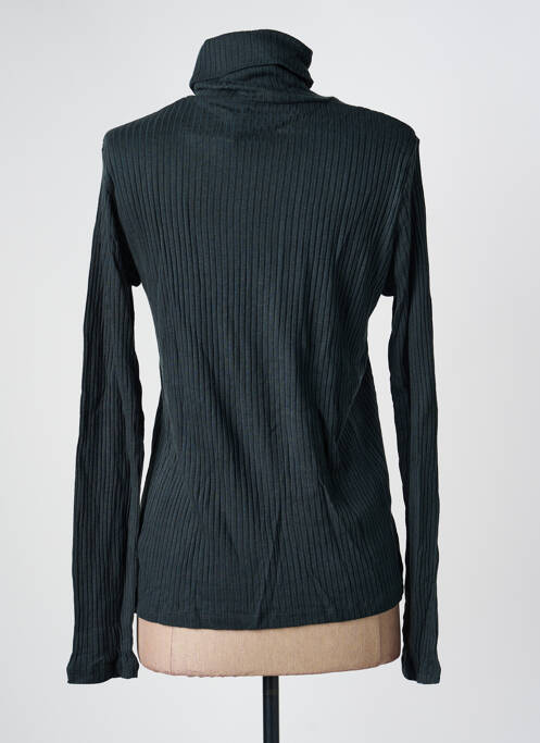 Pulover cu guler înalt gri MAJESTIC FILATURES femeie