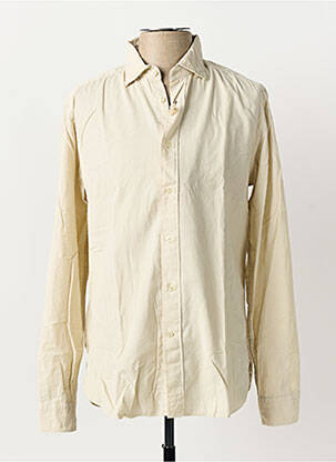 Cămașă cu mâneci lungi bej FIL NOIR bărbat