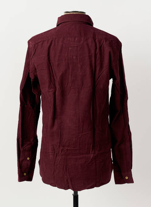 Cămașă cu mâneci lungi violet FIL NOIR bărbat