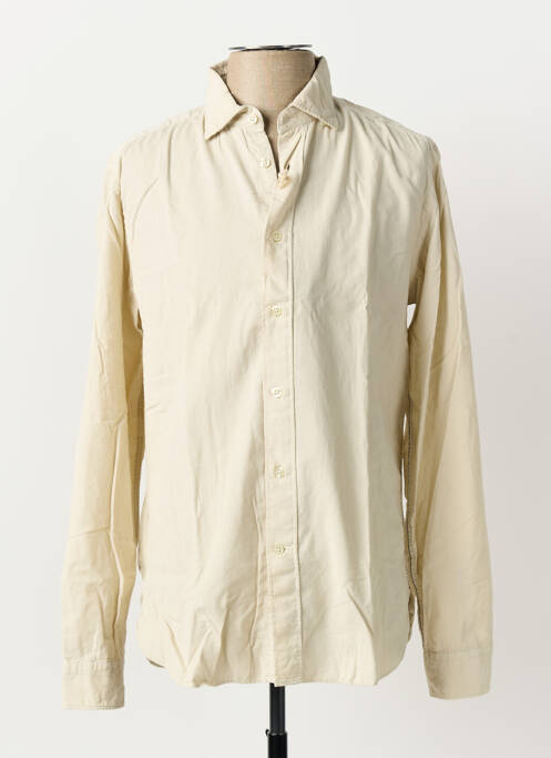 Cămașă cu mâneci lungi bej FIL NOIR bărbat