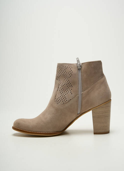 Botine/Ghete bej DORKING femeie