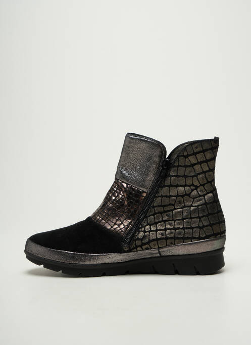 Botine/Ghete argintiu PEDI GIRL femeie