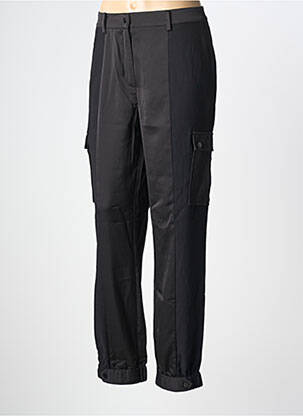 Pantalon cargo strânsă pe partea de jos mărime normală negru COSTER COPENHAGEN femeie