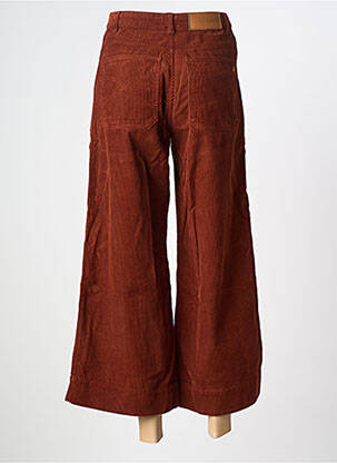 Pantalon 7/8 talie înaltă talie înaltă portocalie TINSELS femeie