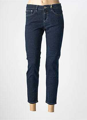 Blugi cu croială slim albastru CLOSED femeie