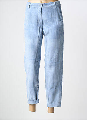 Pantalon 7/8 elasticitate mărime normală albastru HARTFORD femeie
