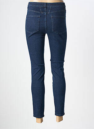 Blugi skinny țesătură brută talie înaltă albastru CLOSED femeie