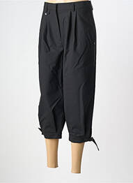 Pantalon trei sferturi talie înaltă talie înaltă negru OTTOD'AME femeie
