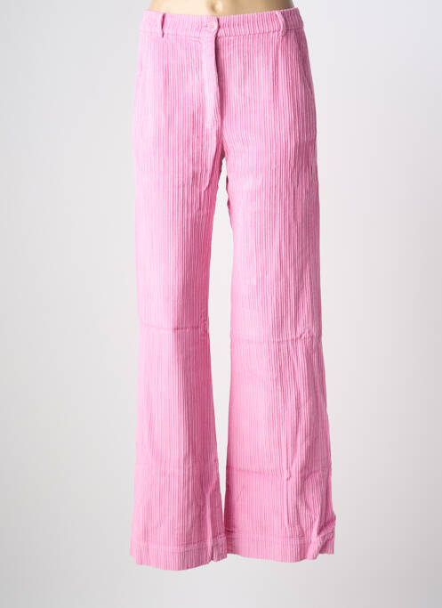 Pantalon evazat roz HARTFORD femeie