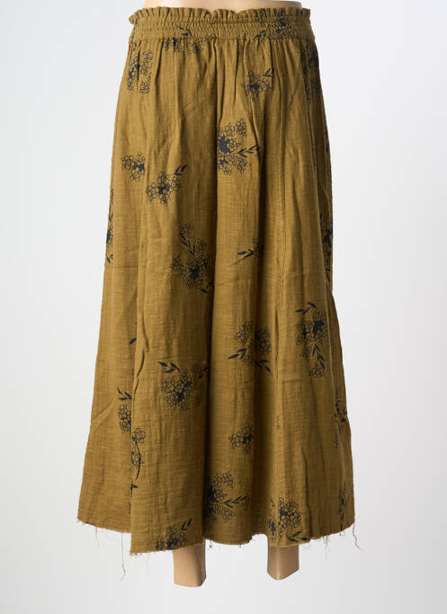 Fustă midi verde SWILDENS femeie