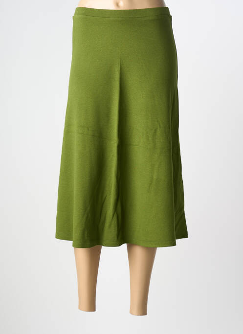 Fustă midi croială evazată verde KING LOUIE femme