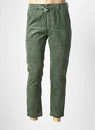 Pantalon 7/8 talie elastică mărime normală verde HARRIS WILSON bărbat