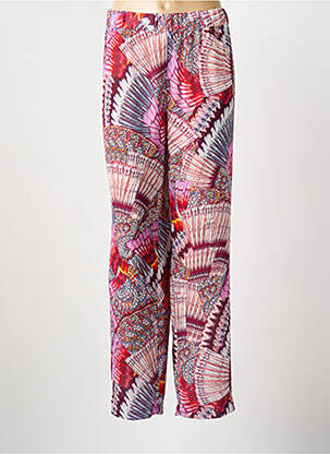 Pantalon drept violet ARONA femeie