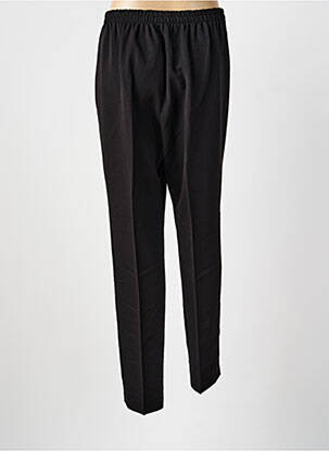 Pantalon slim talie elastică mărime normală negru ARONA femeie