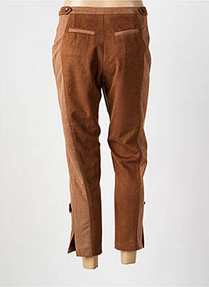 Pantalon 7/8 elasticitate mărime normală maro MERI & ESCA femeie