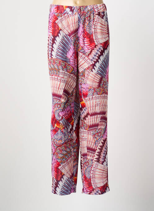 Pantalon drept violet ARONA femeie