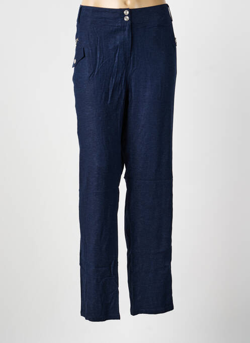 Pantalon drept albastru IMPULSION femeie