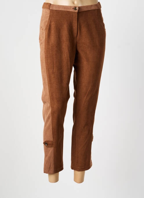 Pantalon 7/8 maro MERI & ESCA femeie