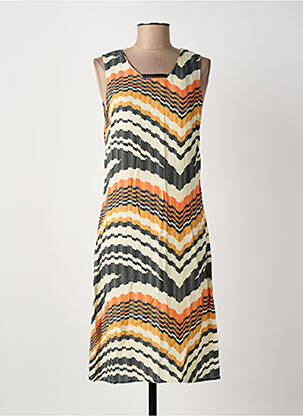 Rochie midi fără mâneci fără mâneci portocaliu MERI & ESCA femme