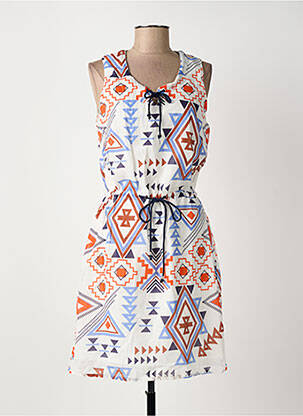 Rochie midi fără mâneci fără mâneci alb MERI & ESCA femme