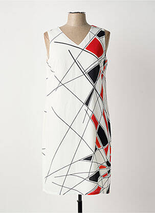 Rochie midi alb MERI & ESCA femeie