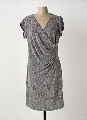 Rochie midi argintiu HALOGENE femeie