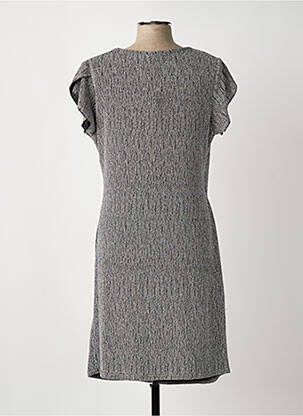 Rochie midi mâneci scurte mâneci scurte argintiu HALOGENE femeie