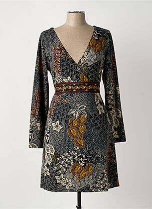 Rochie midi negru PALME femeie