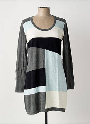 Rochie pulover gri MARBLE femeie