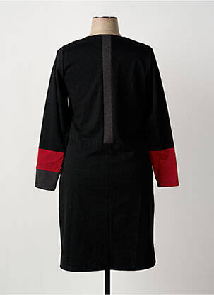 Rochie midi mâneci lungi mâneci lungi negru IMPULSION femeie