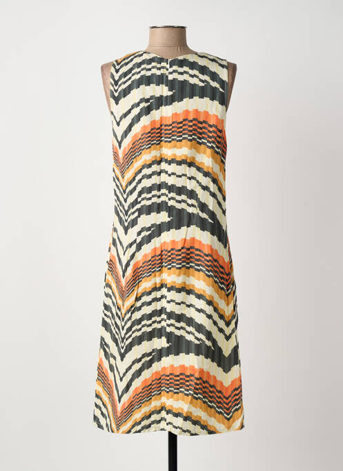 Rochie midi portocaliu MERI & ESCA femeie