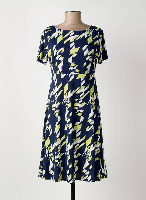 Rochie midi albastru MARBLE femeie