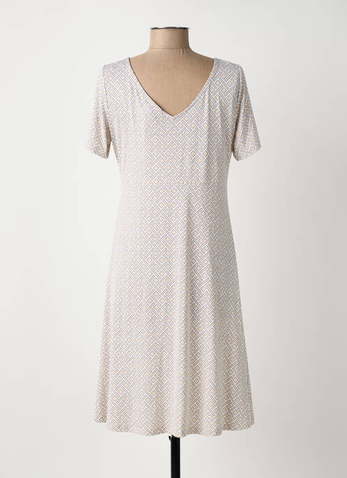 Rochie midi bej MARBLE femeie