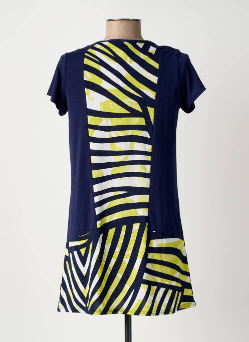 Rochie scurtă albastru MARBLE femeie