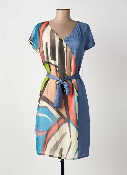 Rochie midi albastru MERI & ESCA femeie