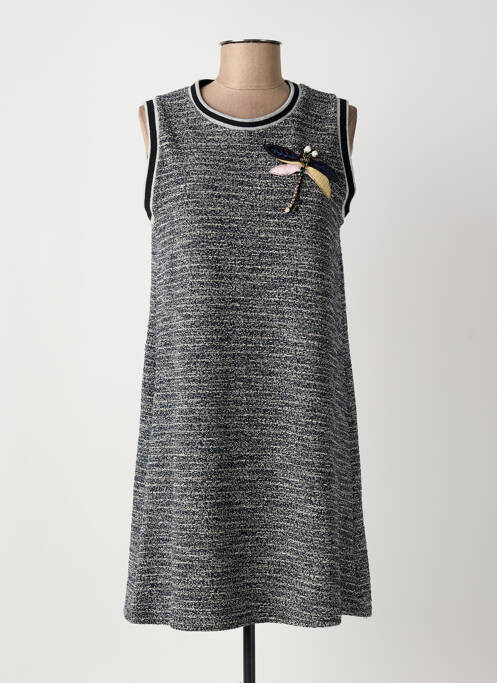 Rochie midi albastru QUINZE HEURES TRENTE femeie