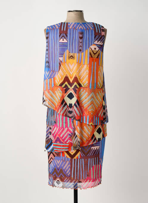 Rochie midi portocaliu ARONA femeie