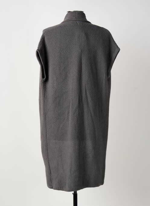 Vestă cu mâneci scurte gri MARBLE femeie