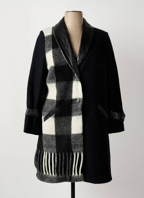 Palton lung negru MERI & ESCA femeie