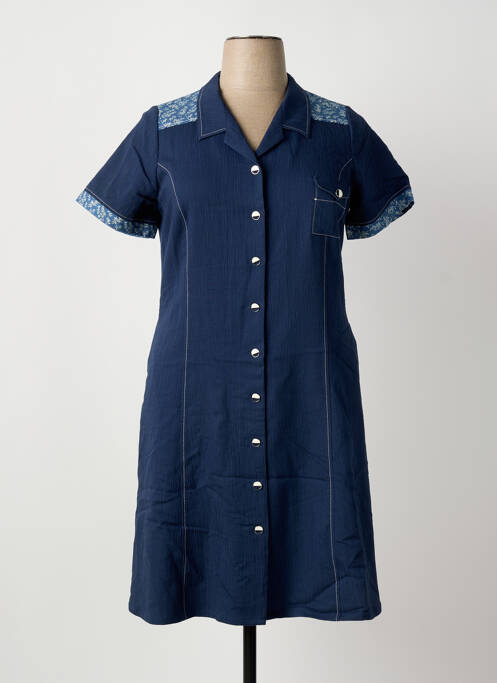 Rochie midi albastru IMPULSION femeie